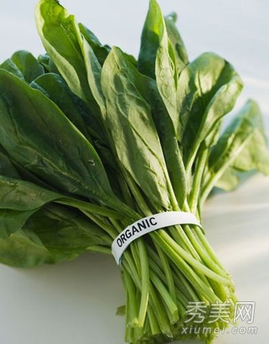 冬季美容食品推荐菠菜橙保湿