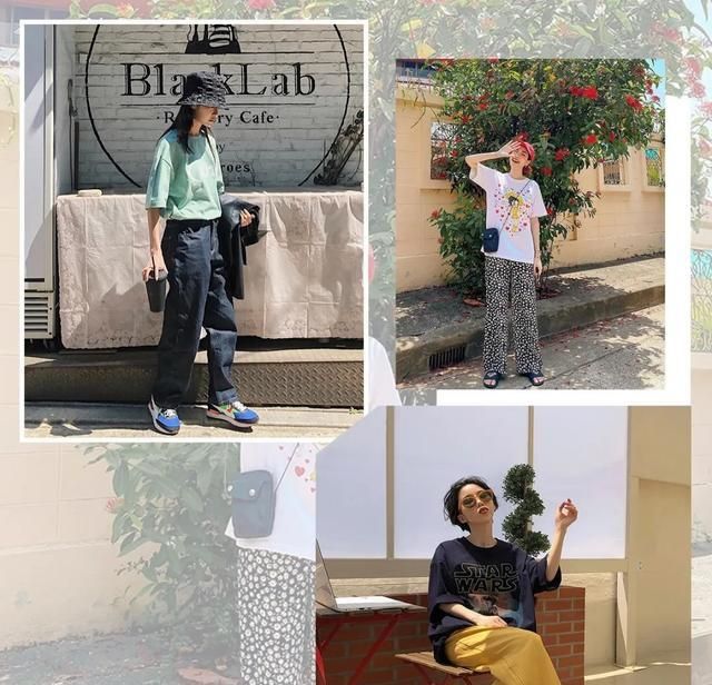 1件T恤的11种穿法,让你的夏天穿搭不重样
