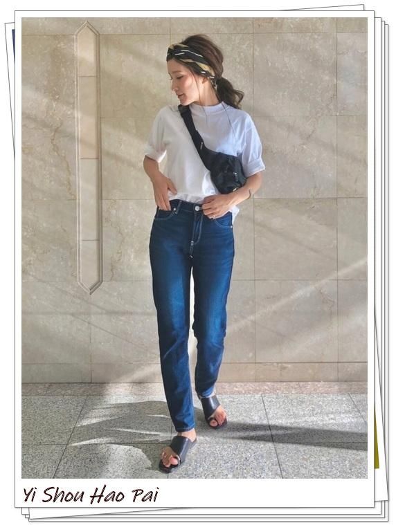 便宜又好搭！优衣库的流行T恤搭配分享，夏季日系休闲风