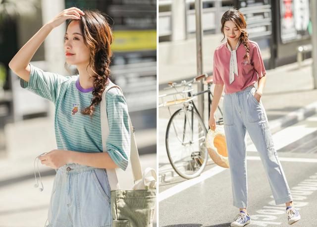 这18套清新简约,自然范的夏日穿搭,一定有你喜欢的