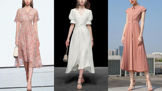夏天擁有高級感沒那麼難，穿這27套裙子，優雅時尚輕鬆成為焦點
